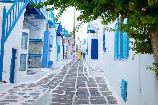 La Villa Rooms Mykonos Town Exterior foto